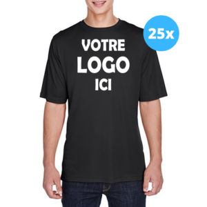 25 T-shirts en polyester (Dryfit)