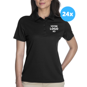 24 Polos performance pour femme (Dryfit)