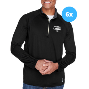 6 Chandails 1/4 Zip North End Pour homme
