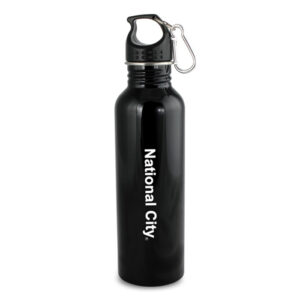 Wide Mouth Flair Bottle with Carabiner - 25oz - D752