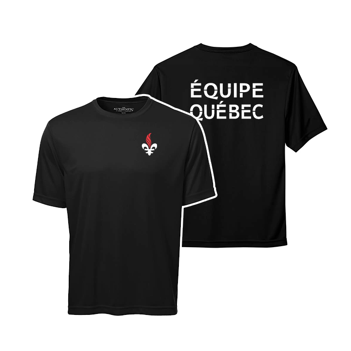 Fondation quipe Qu bec T shirt performance La Bonne Impression