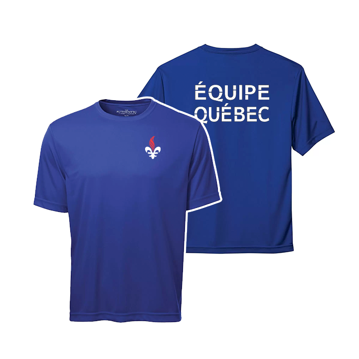 Fondation quipe Qu bec T shirt performance La Bonne Impression